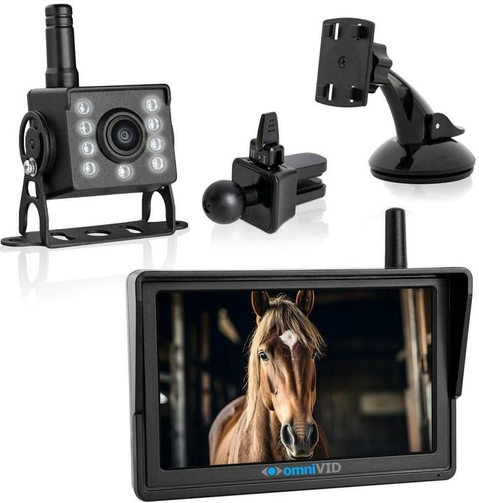 Actual product image OmniVID Equi-Cam mit 5 Zoll Monitor