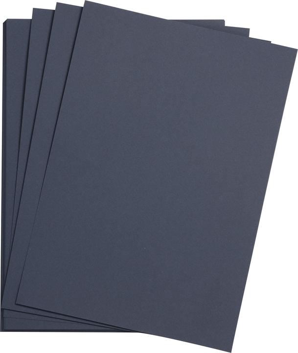 Image du produit Clairefontaine Etival Color paquet 24F 50x65cm 160g - Bleu marine (160 g/m², 30 x)