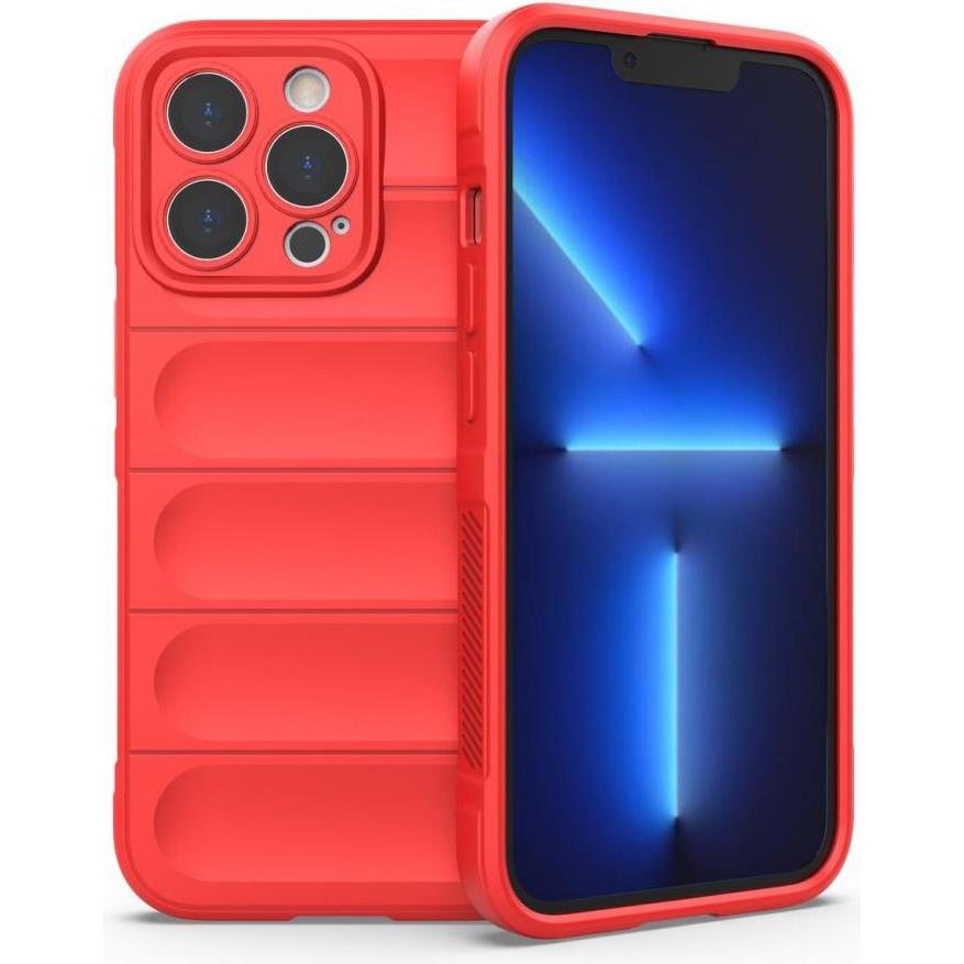 Hurtel Magic Shield Case for iPhone 13 Pro Max flexible armored cover red (Apple iPhone 13 Pro Max), Smartphone Hülle, R...