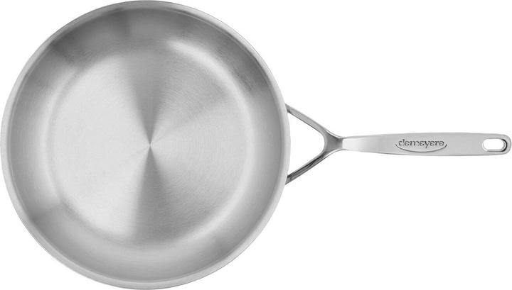Immagine prodotto Demeyere Padella multilinea 28cm non rivestita, bordo chiuso (28 cm, Padella per friggere, Acciaio inossidabile)