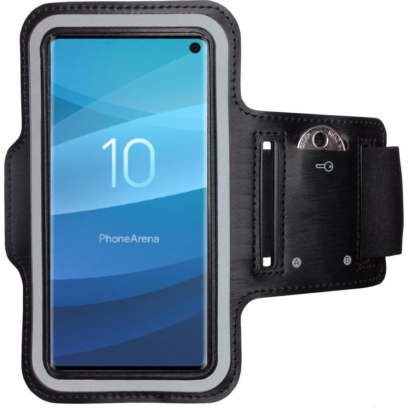 CoverKingz Sportarmband für Samsung Galaxy S10, Smartphone Sportarmband, Schwarz