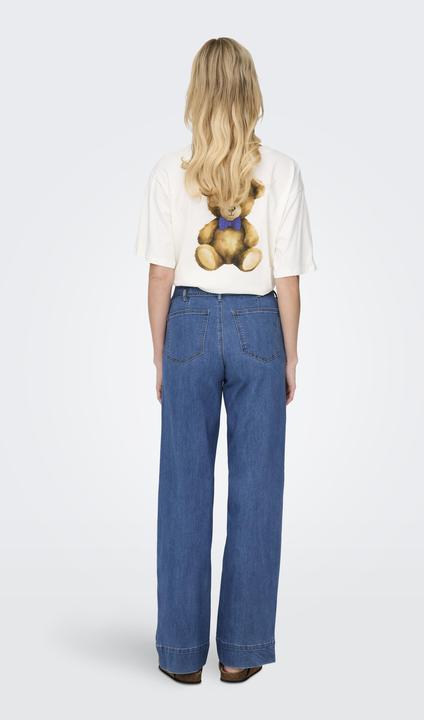 Produktbild Only ONLJUICY-WAUW Hohe Taille Weiter Beinschnitt Jeans Jeans mit weitem Bein (30)