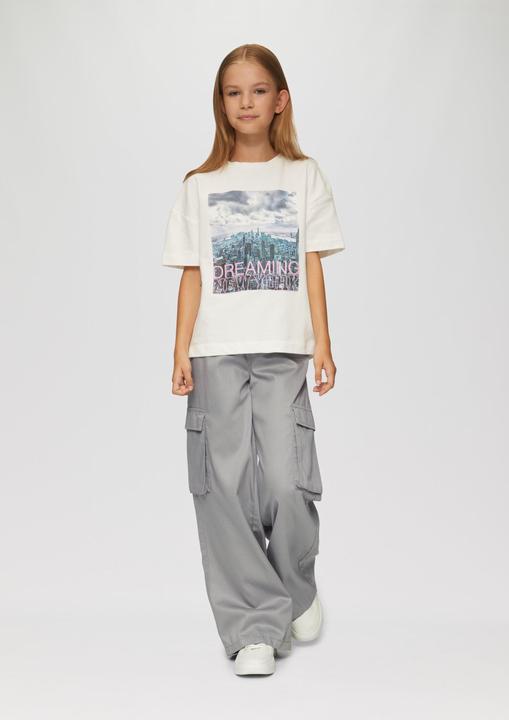 Image du produit S.Oliver Hose Hose / Regular Fit / High Rise / Wide Leg / Glanzeffekt (158)