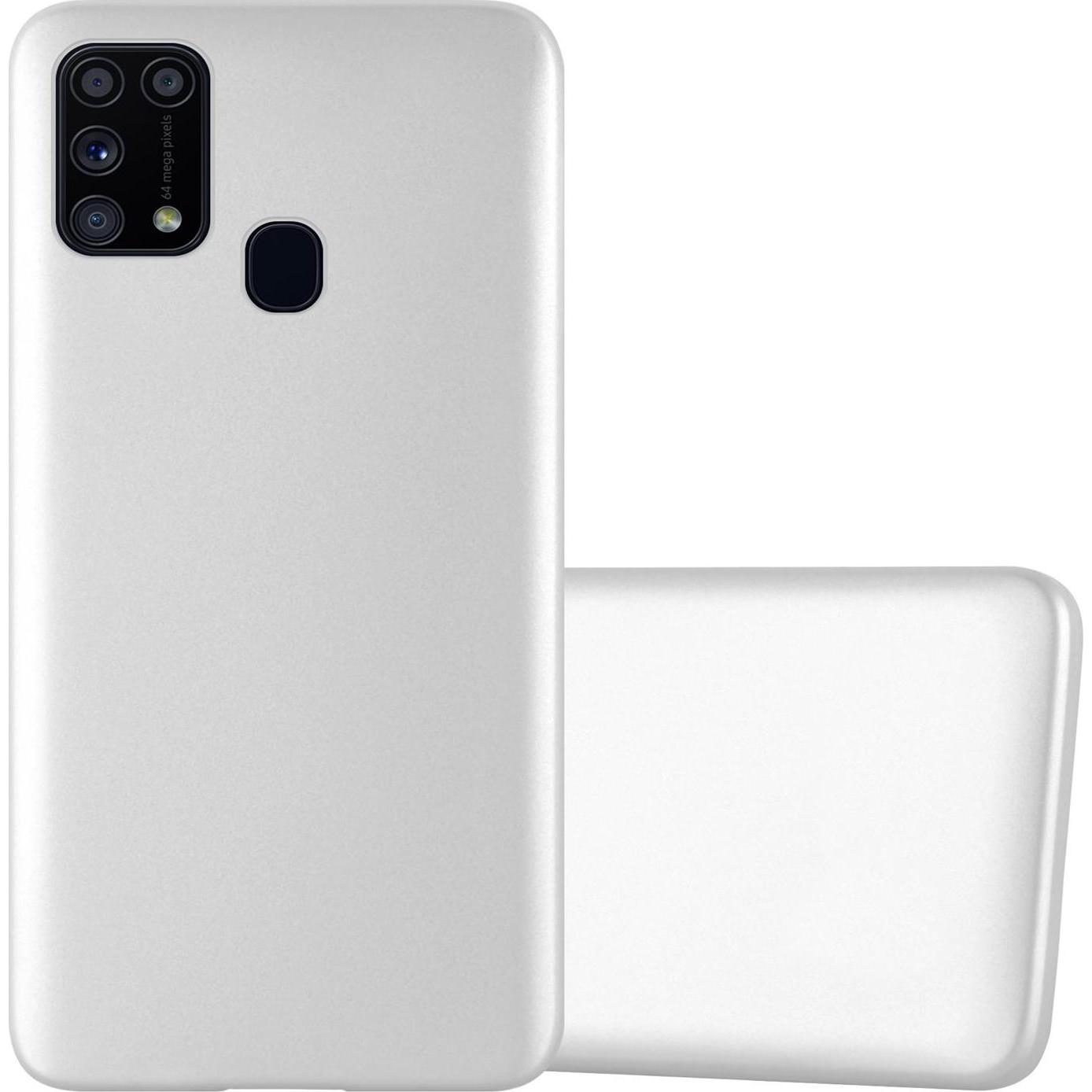 Thumbnail - Cadorabo TPU Matt Metallic Cover (Samsung Galaxy M31), Smartphone Hülle, Silber