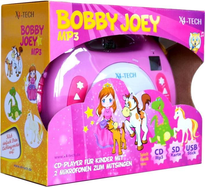 Actual product image X4 Bobby Joey MP3 and CD player