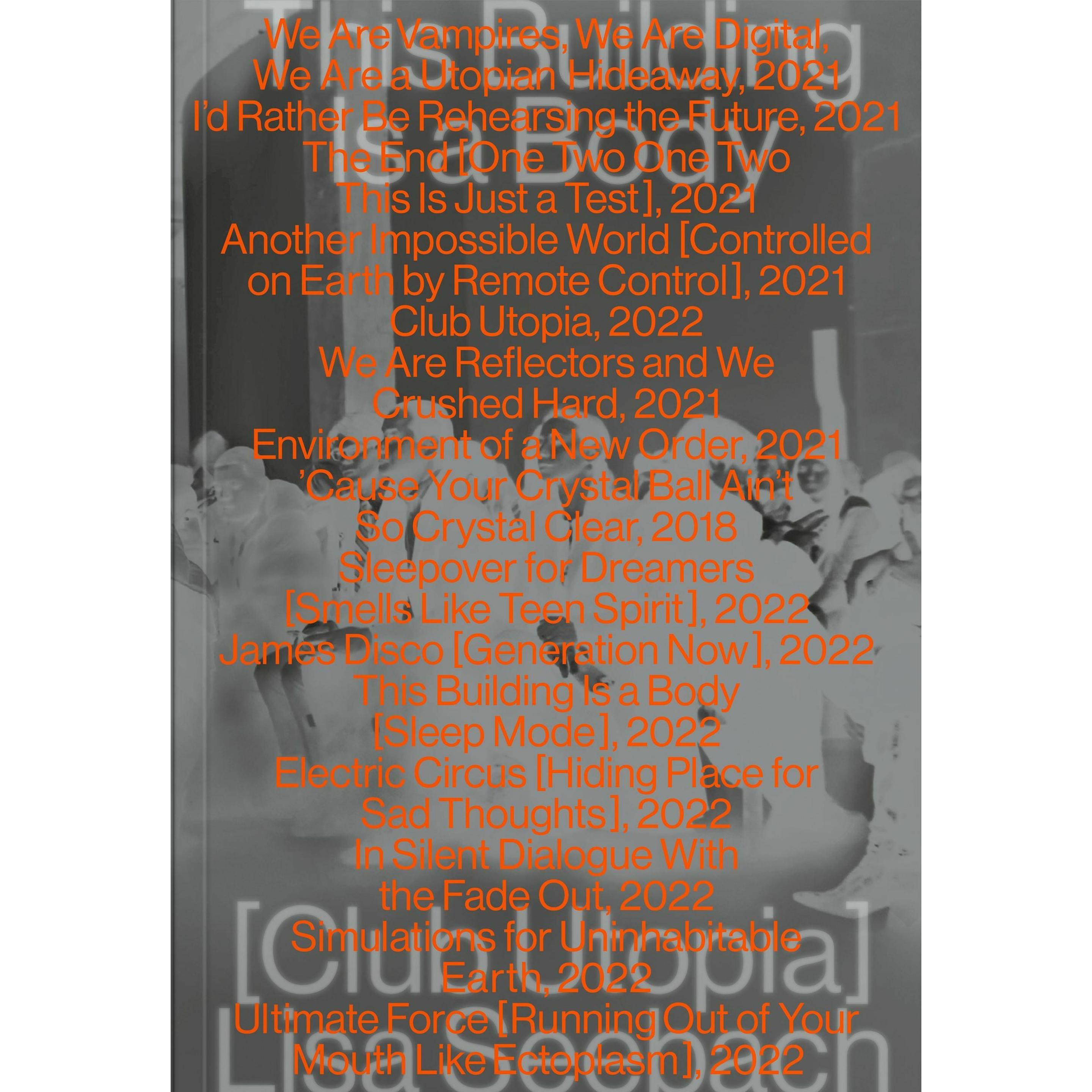 Lisa Seebach. This Building Is a Body (Club Utopia), Sachbücher von Wilhelm-Hack-Museum, Anne Bossok, Lisa Seebach, René...