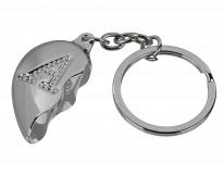 Actual product image Ootb Metal keychain, Broken Heart