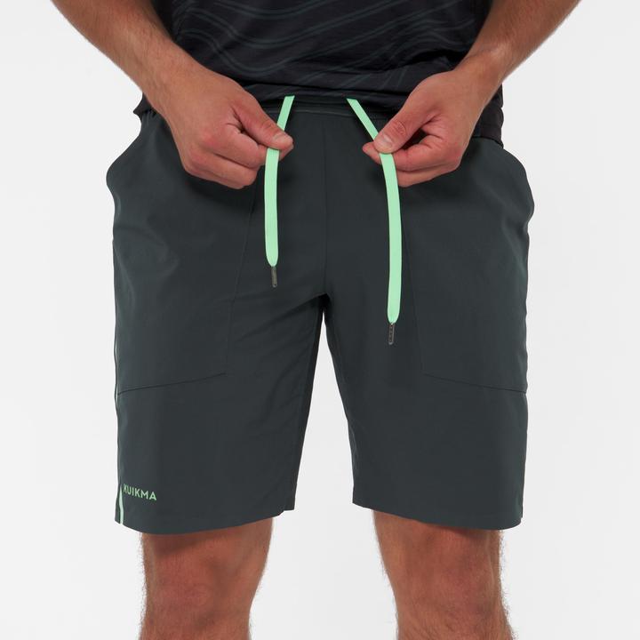 Actual product image Kuikma Men's paddle shorts breathable - Dry+ green (S)