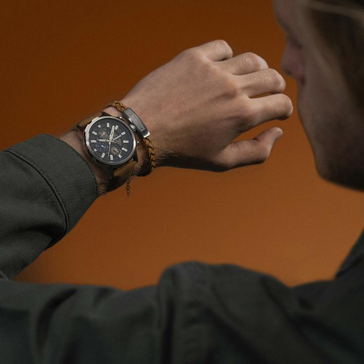 Image du produit Timberland Herrenarmreif Tdagb0002103 (19 cm, Acier inoxydable)