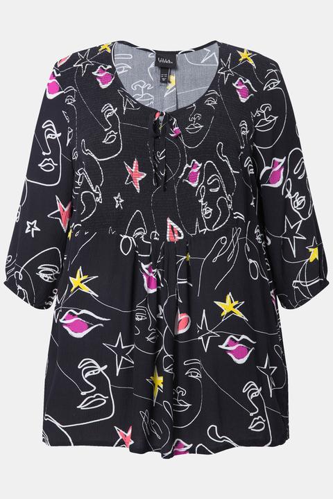 Produktbild Ulla Popken Smok-Bluse (50, 52)