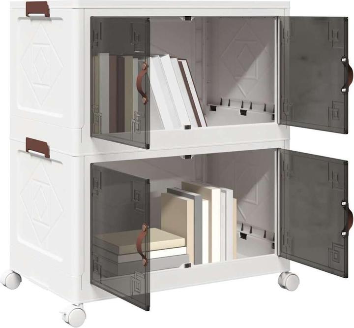 Actual product image vidaXL stapelbare Aufbewahrungsbox (65 cm, 75 l, 1x)