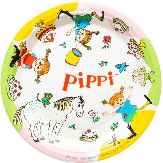 Haza Witbaard Pippi Langstrumpf: Teller - 8 Stk (8 x)