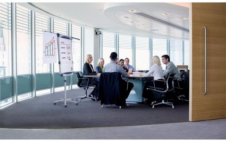 Image du produit Nobo Tableau de conférence Shark (100 x 100 cm)