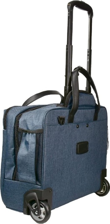 Produktbild Dermata Business Laptop Trolley Canvas 3497CV Blauw (32 l, Handgepäck (bis 50l))