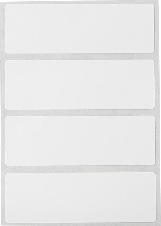 Actual product image Brady Pre-sized paper labels for the J4000 printer - 25.40 mm x 76.20 mm (81.28 mm)