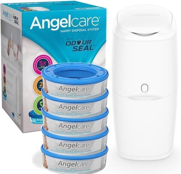 Abakus Classic Dry Container + 5 Angelcare Cartridges