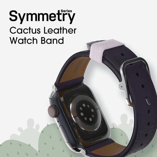 Image du produit OtterBox Symmetry Cactus Leather Watch Band pour Apple Watch 9/8/7 41mm (41 mm, Cuir végétalien)