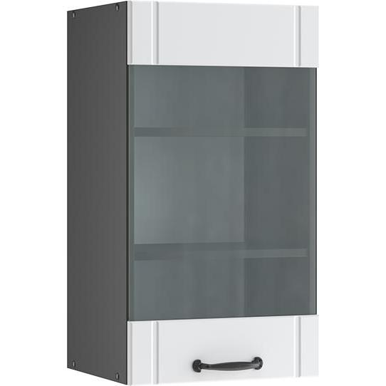 Vicco, Regal, Küchenglasschrank Fame-Line (40 x 34 x 72 cm)