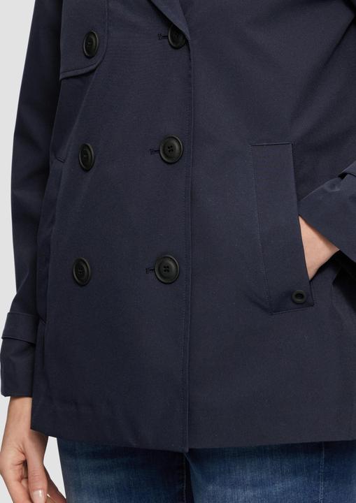 Produktbild S.Oliver Outdoor-Jacke Wasserabweisende Cabanjacke mit Riegeldetail am Ärmel (34)
