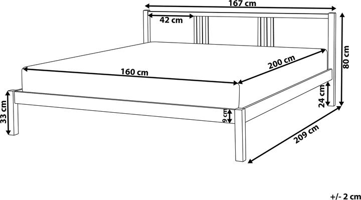 Immagine prodotto Beliani Vannes (160 x 200 cm)