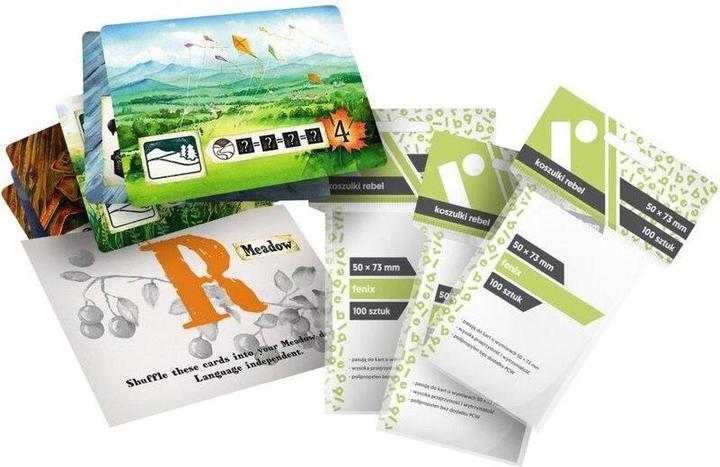 Produktbild REBD0006 - Meadow: Cards & Sleeves Pack, für 1-4 Spieler, ab 10 Jahren (EN-Erweiterung) (Englisch, 1 - 4 Spieler)