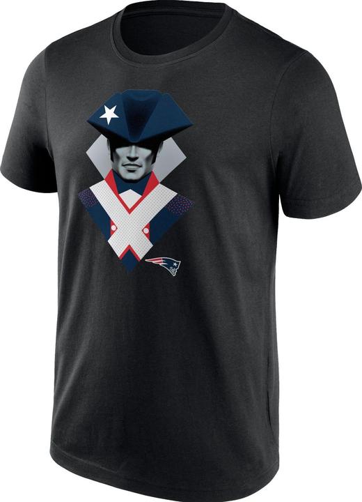 Actual product image Fanatics NFL Shirt - ILLUSTRATION New England Patriots - L (L)