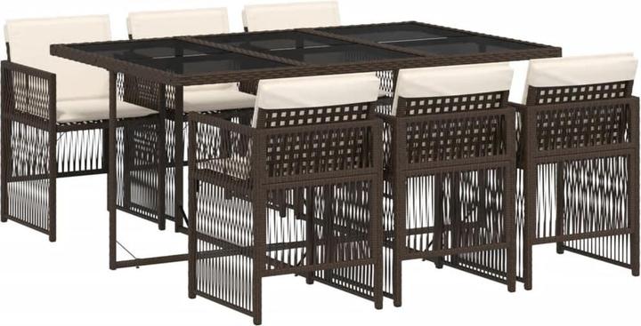 Actual product image vidaXL Garten Essgruppe (165 x 106 x 73 cm)