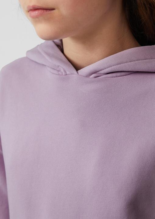 Actual product image S.Oliver Sweatshirt Cropped Oversized Sweatshirt mit Rückenprint und Wascheffekt (146, 152)
