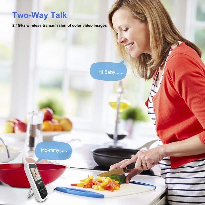 Actual product image HelloBaby Babyphone HB24 mit Kamera (Video & Audio, 300 m)