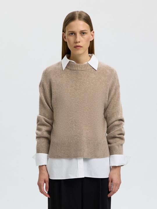 Produktbild Selected Woll-Kaschmir-Mix Pullover (M)