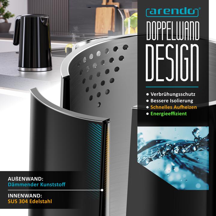 Produktbild Arendo Wasserkocher (1.70 l)