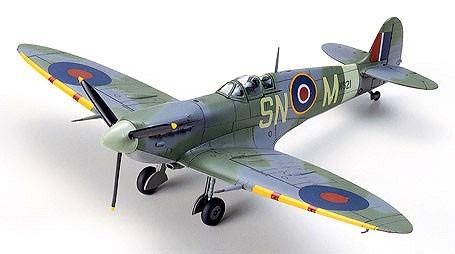 Actual product image Tamiya Supermarine Spitfire Mk.Vb