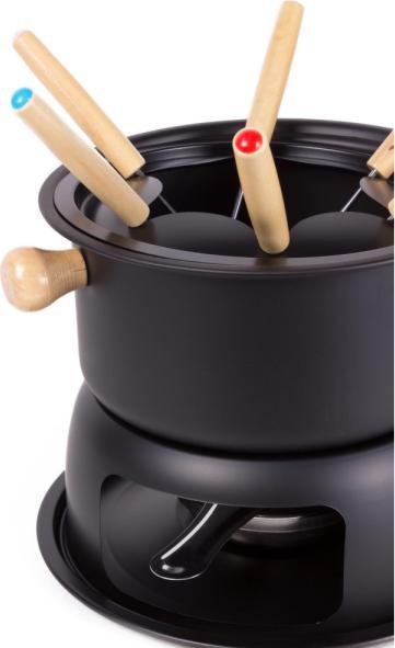 Produktbild Benson Fonduetopf Fondue Set (Käsefondue, Fondue Bourguignonne, Fondue Chinoise, Schokoladenfondue)