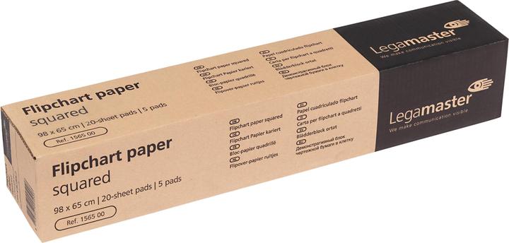Actual product image Legamaster Flipchart paper chequered