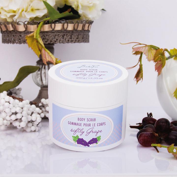 Produktbild Accentra Badefee Körperpeeling"Softly Grape" (350 ml)