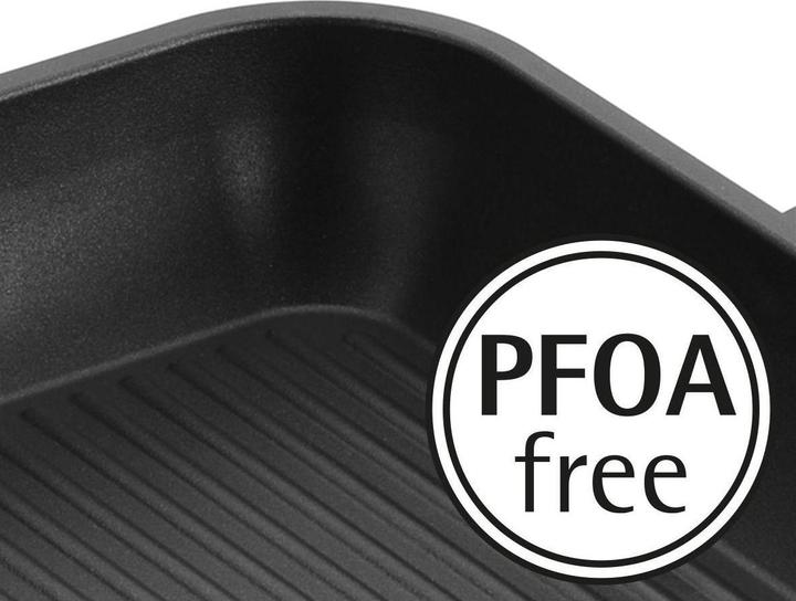 Produktbild WMF Grillpfanne PREMADURÂ PREMIUM Schwarz (28 cm, Grillpfanne, Aluminiumguss)