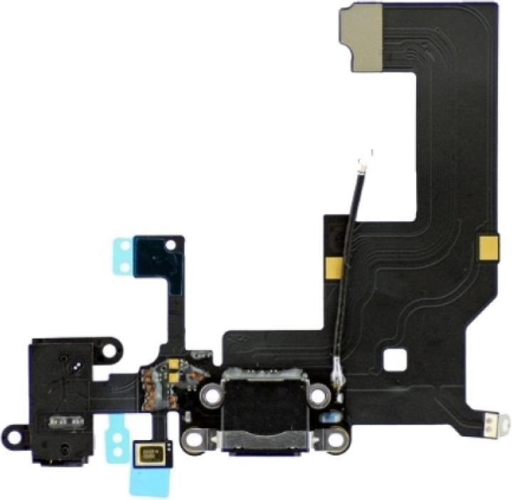 Produktbild Foxconn iPhone 5 Lightning Dock Connector Audio Flex Mikrofon schwarz (iPhone 5)