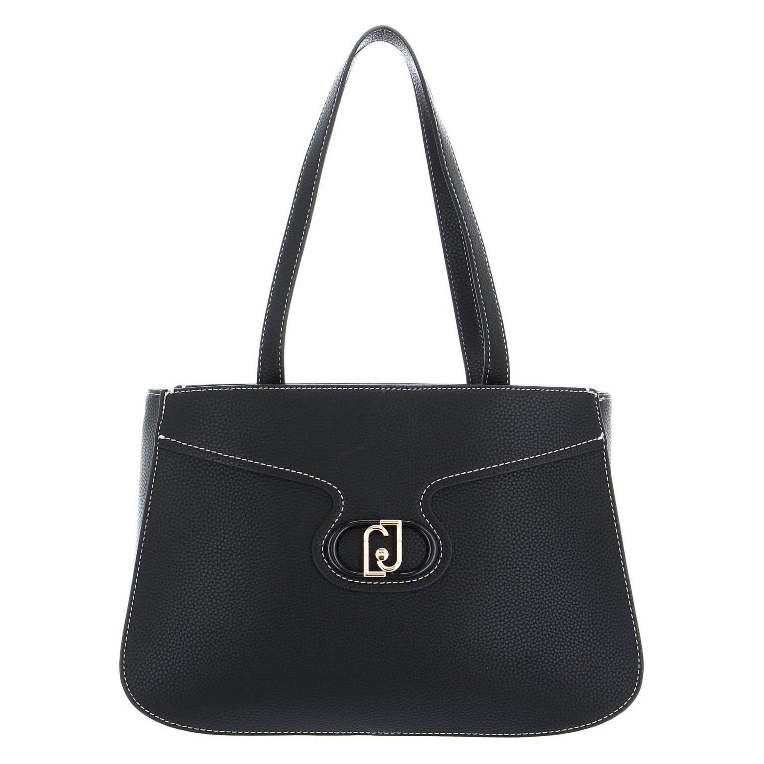 Liu Jo, Damen, Handtasche, Fortuna Boston Bag, Schwarz