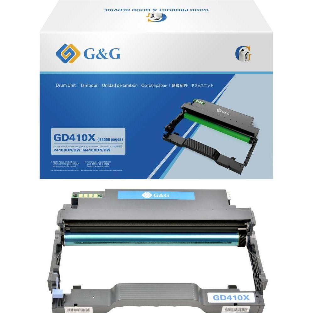 G&G, Toner, Trommel GD410X Original Schwarz 25000 Seiten G&G-GD410X (BK)
