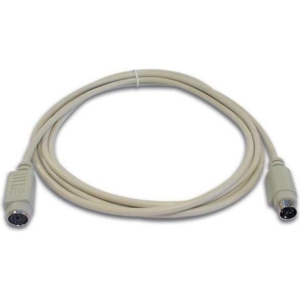 Auction PS/2-TASTATURKABEL 6-POL. MINI-DIN-STECKER / 6-POL. MINI-DIN-BUCHSE / 2m, Elektronikkabel + Stecker