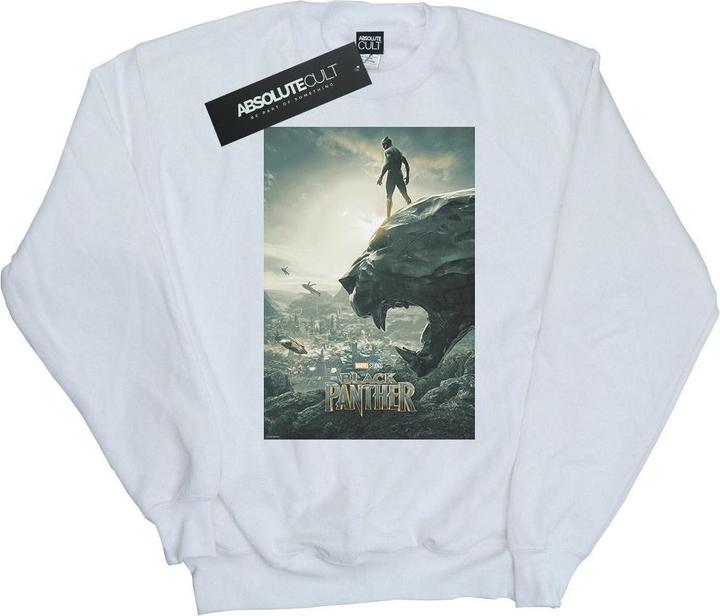 Produktbild Black Panther Poster Baumwolle Sweatshirt (XL)