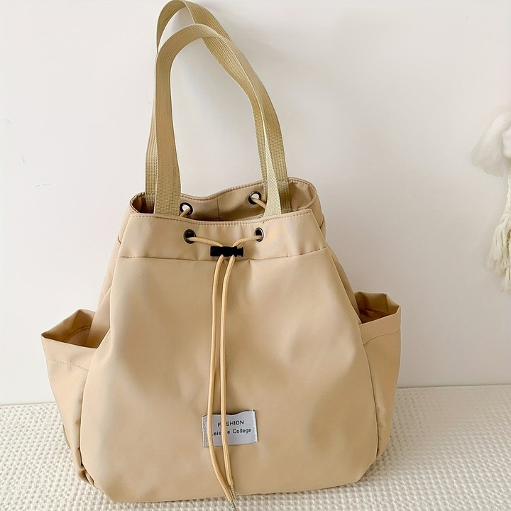 Only-Bags.Store Casual Drawstring Sac à dos, sac à bandoulière léger, style BCBG Sac d'école portable