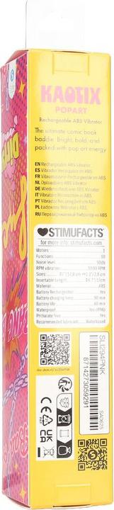 Produktbild S-Line Kaotix - Pop Art - Rechargeable Vibrator - Pink