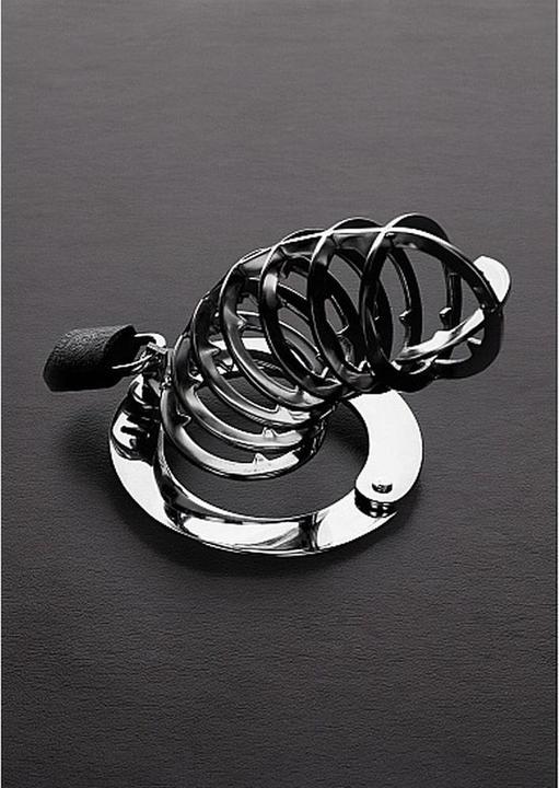 Productafbeelding Shots De gespijkerde Chasity-kooi - Roestvrij