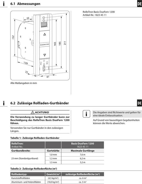 Produktbild Rademacher Start2Smart-Kit