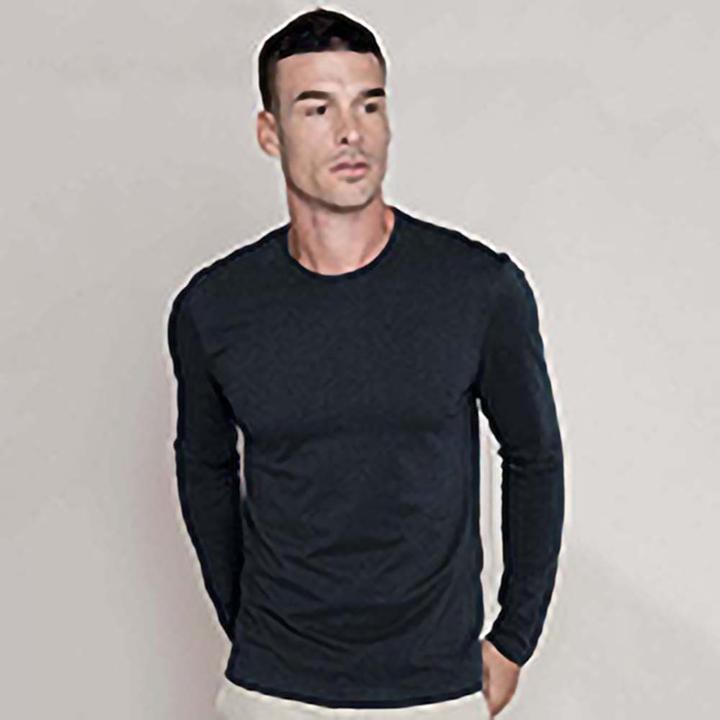 Immagine prodotto Kariban Tshirt slim fit con collo rotondo a manica lunga (3XL)