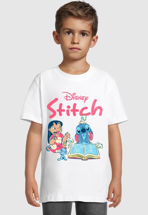 Produktbild Merchcode Lilo & Stitch Reading Time Tee - 190861 (110, 116)