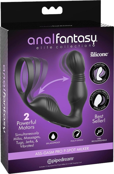 Actual product image Pipedream AFE Ass-Gasm Pro P-Spot Milker
