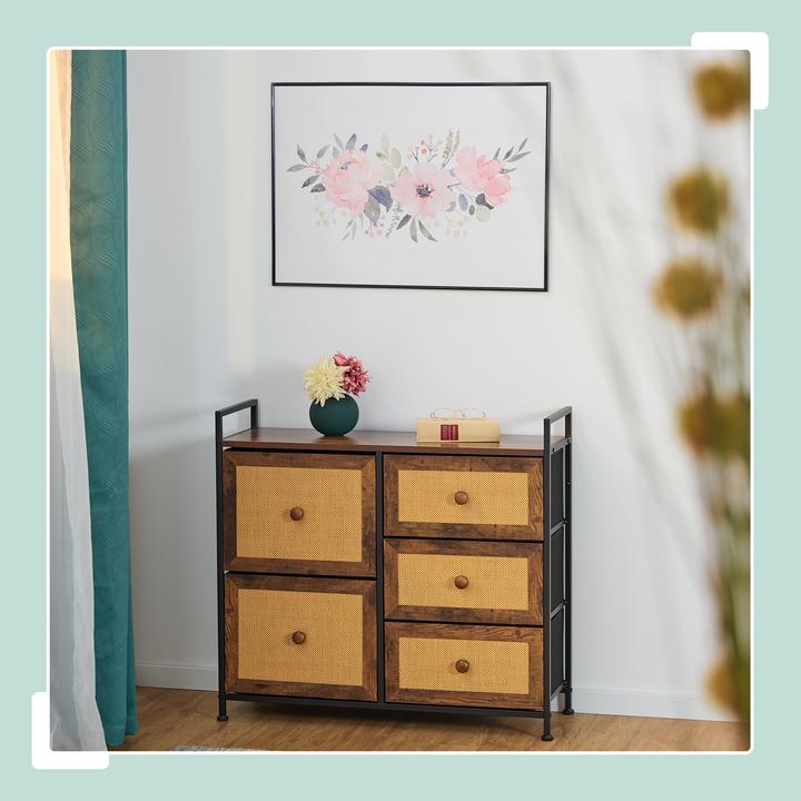 Produktbild Relaxdays Kommode (85 x 31.5 x 77 cm)