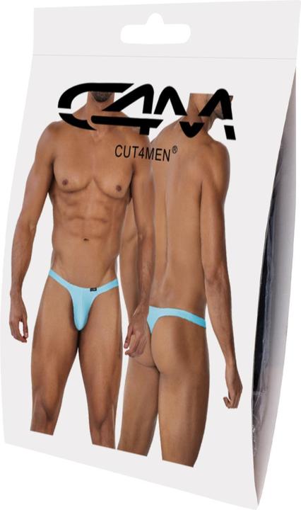Produktbild Cut4men Herren-String in aquablau (M)